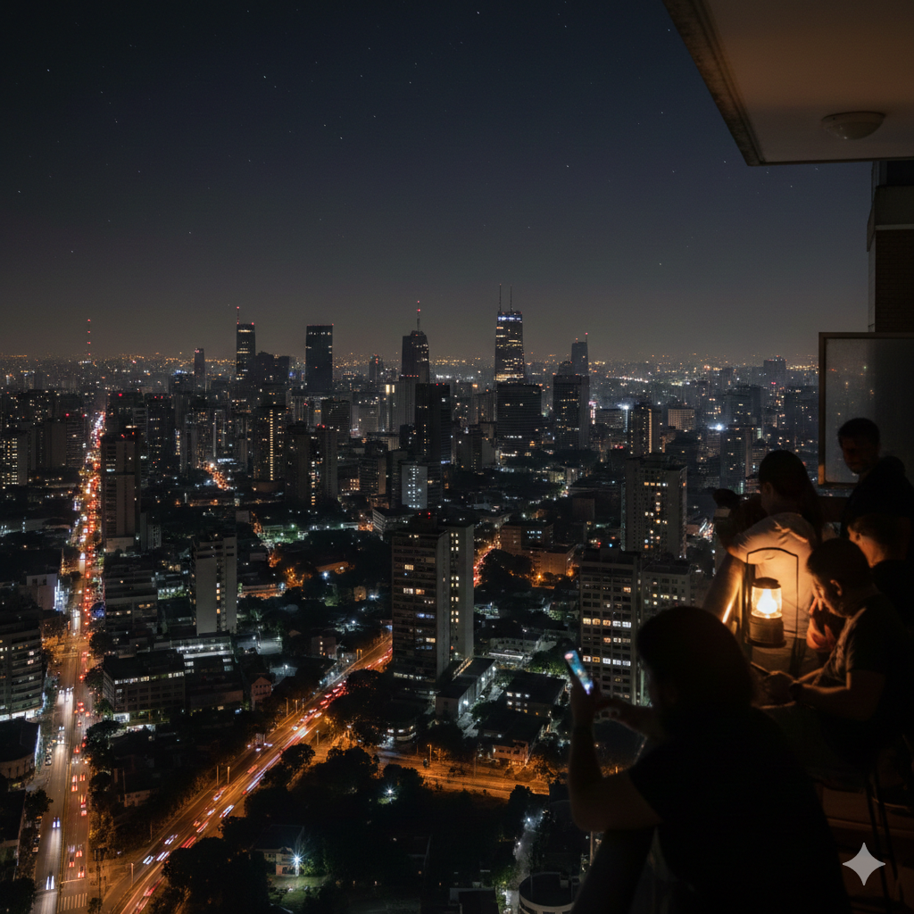 Apagão em São Paulo: Chuvas e Ventos Fortes Deixam Milhões no Escuro e Causam Caos na Cidade