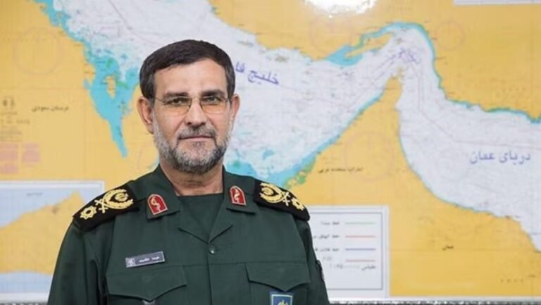 Israel mata comandante da Marinha do Irã ligado ao bloqueio do Estreito de Ormuz