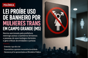Lei proíbe uso de banheiro por mulheres trans em Campo Grande (MS)