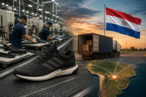 Fabricante de tênis da Nike e Adidas amplia operações no Paraguai após pressão de custos no Brasil