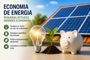 Como economizar energia elétrica: pequenas mudanças que reduzem a conta de luz e o papel da energia solar