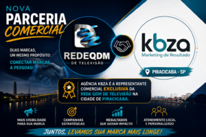 Agência KBZA assume representação comercial exclusiva da Rede QDM de Televisão em Piracicaba