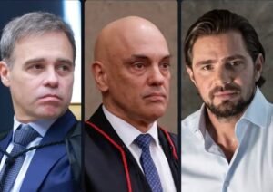 Relatório da PF revela série de encontros entre Alexandre de Moraes e Daniel Vorcaro