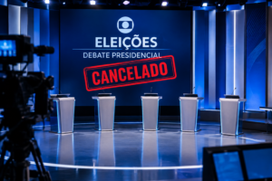 Globo cancela debate presidencial após decisões judiciais alterarem regras do encontro