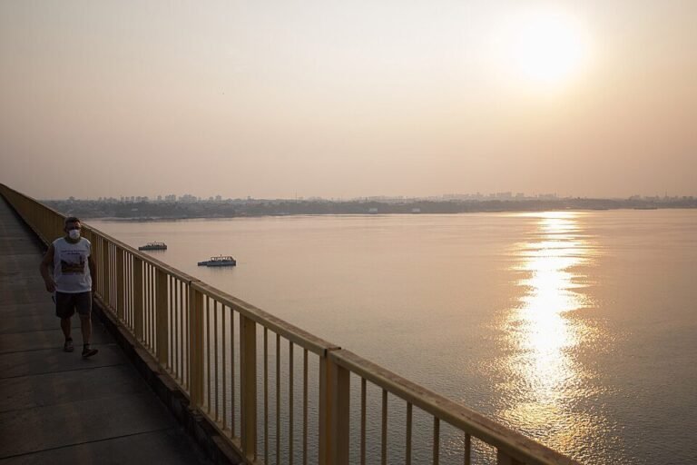 Focos de calor mais que triplicam no Amazonas e fumaça agrava situação em Manaus